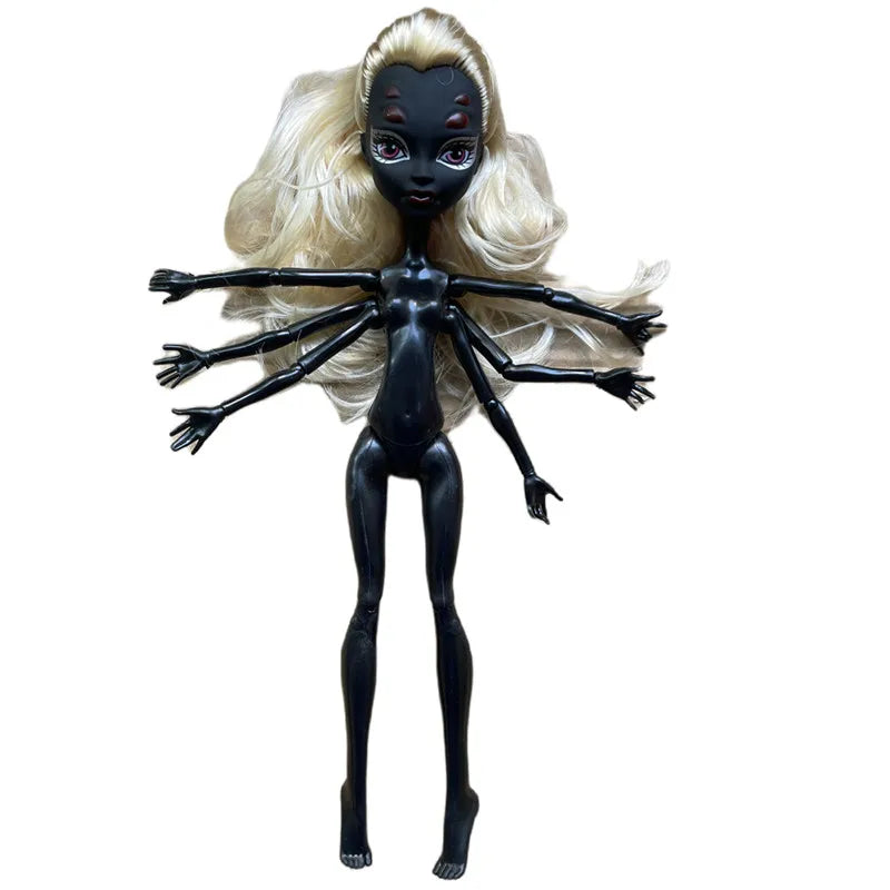Monster Dolls Cute Horse-man Deer Cat Draculaura/Clawdeen Wolf/ Frankie Stein / Black Spider Movable Body Girls Toys Gift