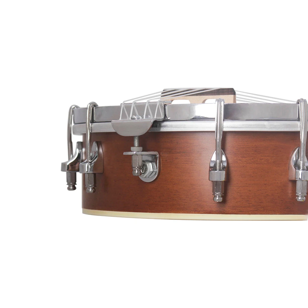 IRIN 4 String Banjo String Instrument Banjo Suitable Playing Jazz Irish Music Finger Picks with Package Accessories