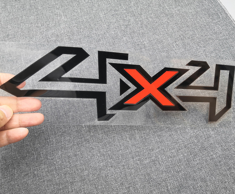 1Pc Letter 4x4 Graphics Car Decal Sticker Auto Decoration Fit for Ford  Ranger Chevy Silverado GMC Sierra Truck Blaze Buck