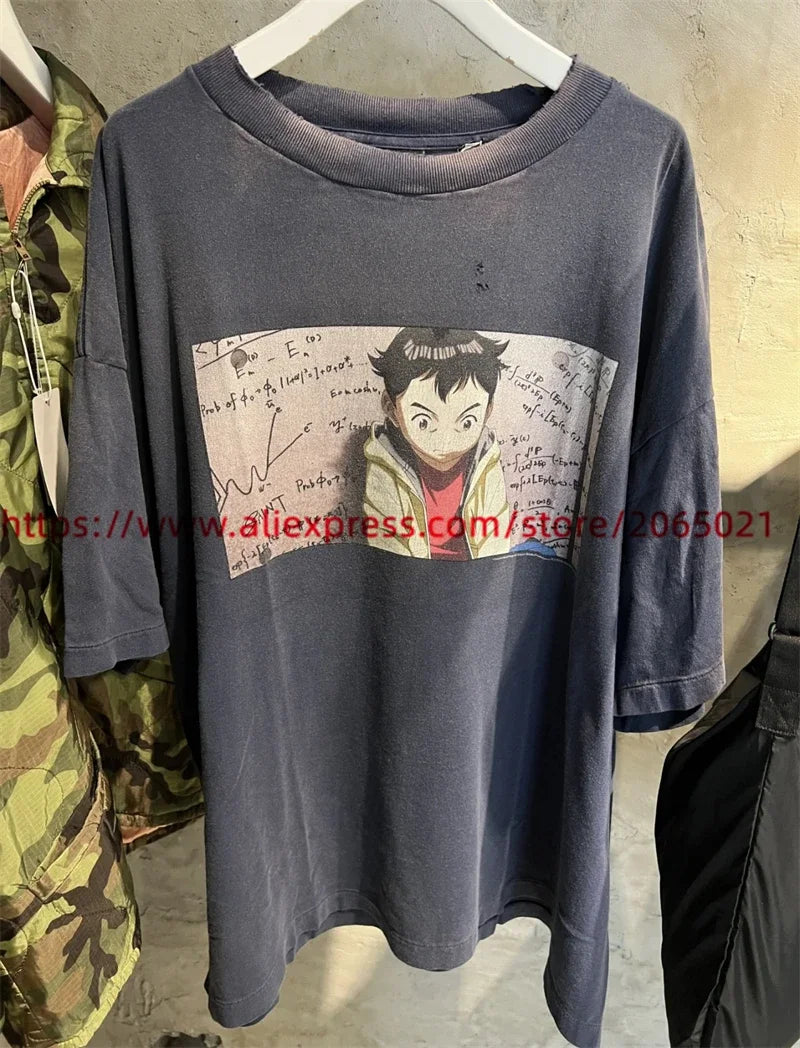 Public Enemy Saint Washed T-shirt Men Women Best Quality Tee Tops T Shirt