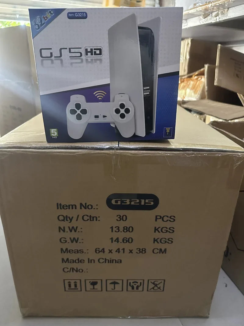 G3215 32bit Retro Video Game Console built-in 200 games For PS5 mini TV Classic Games Station wireless gamepad HD output