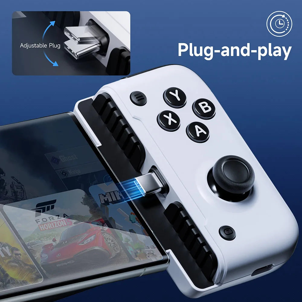 EasySMX M05 Type C Mobile Phone Controller Compatible with Android Phone/Cloud Gaming Xbox Game Pass/iPhone 15/16 Series/xCloud