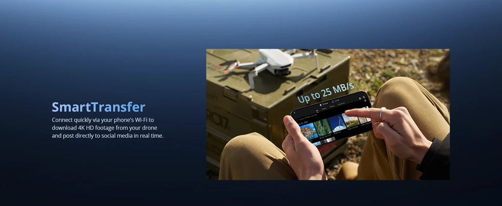 Potensic ATOM 2 Drone, 4K HDR Video, 8K Photo, 3-Axis Gimbal Camer, Under 249g, Vertical Shooting,10-KM, AI Night Shot, AI Track