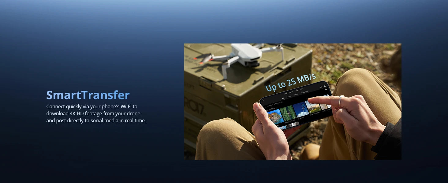 Potensic ATOM 2 Drone, 4K HDR Video, 8K Photo, 3-Axis Gimbal Camer, Under 249g, Vertical Shooting,10-KM, AI Night Shot, AI Track