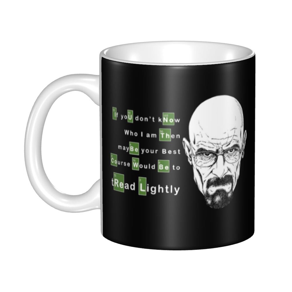 Heisenberg I Am The Danger Mug Personalized Breaking Bad Walter White Coffee Ceramic Mug Cup Creative Present