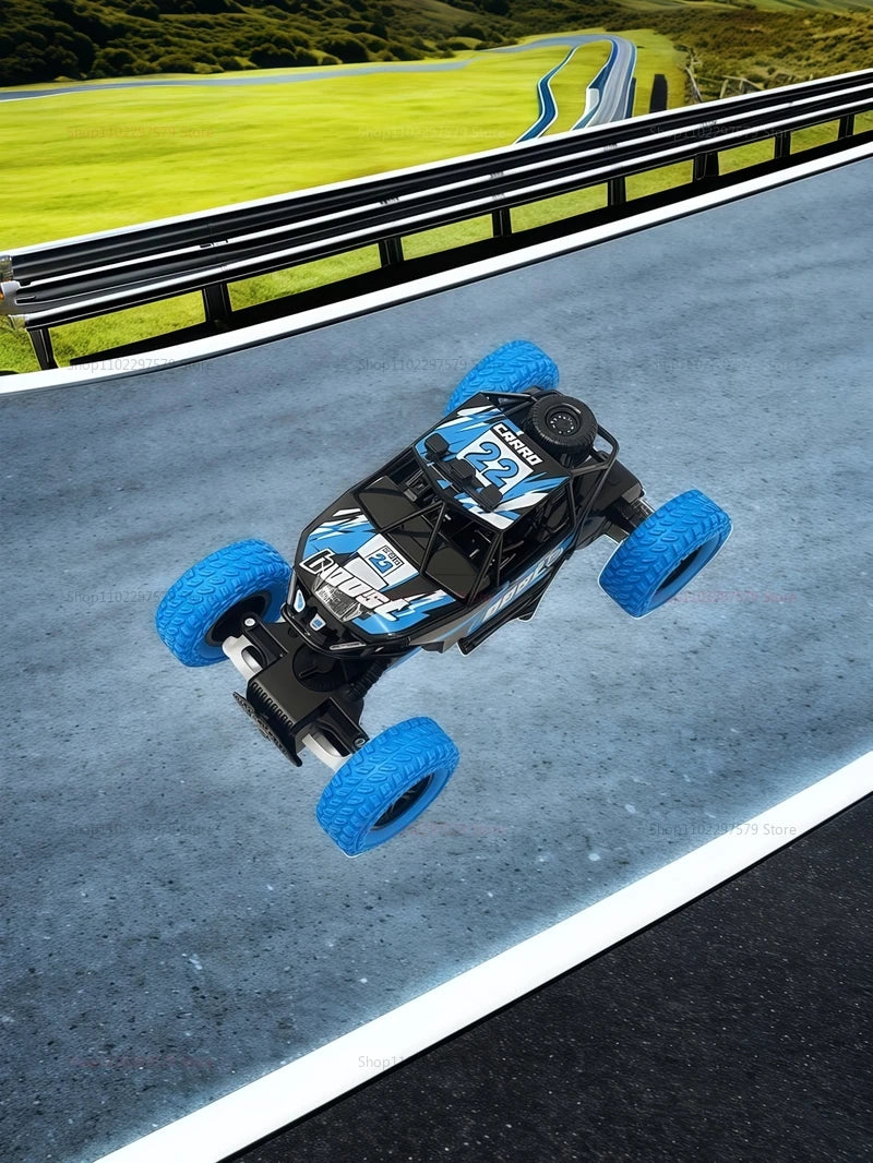 Remote Control Off-Road Climbing Car 1:18 For Kids High Speed Flashing Lights Rechargeable Toy Vehicle Gifts For Boys And Girls