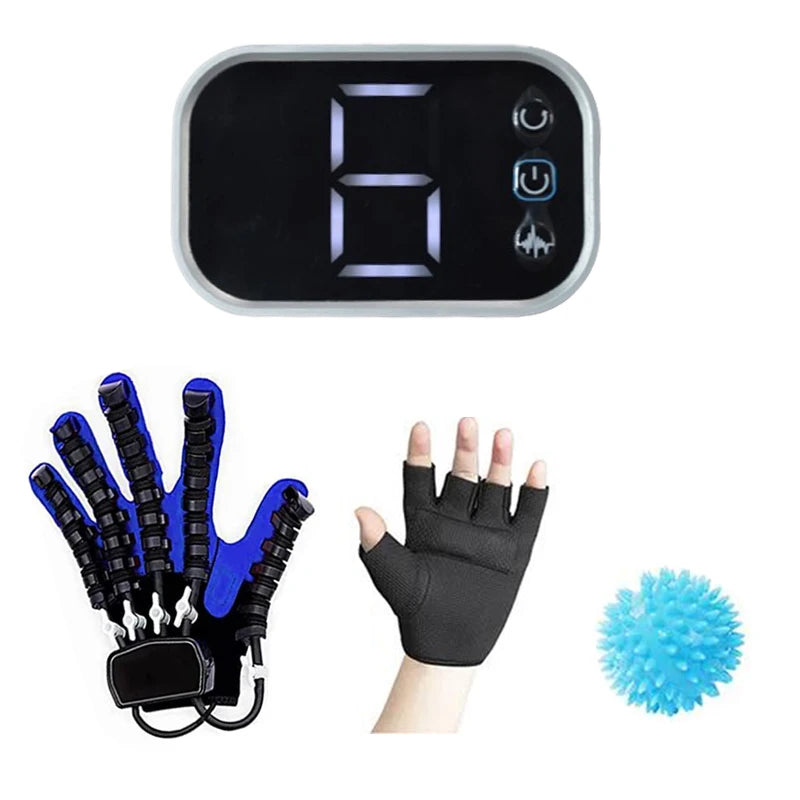 Intelligent Massage Gloves Robot Rehabilitation Gloves for Stroke Hemiplegia Hand Function Recovery Finger Trainer Hand Exercise