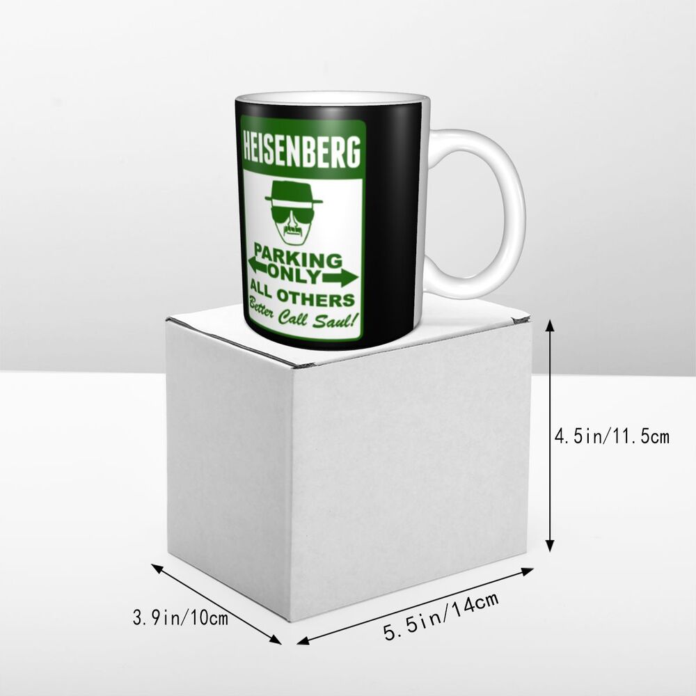 Heisenberg I Am The Danger Mug Personalized Breaking Bad Walter White Coffee Ceramic Mug Cup Creative Present