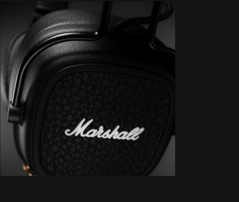 Original Marshall Major V 5 Wireless Bluetooth Headphones With App Classic Earphones Deep Bass Foldable Music Microphone Headset