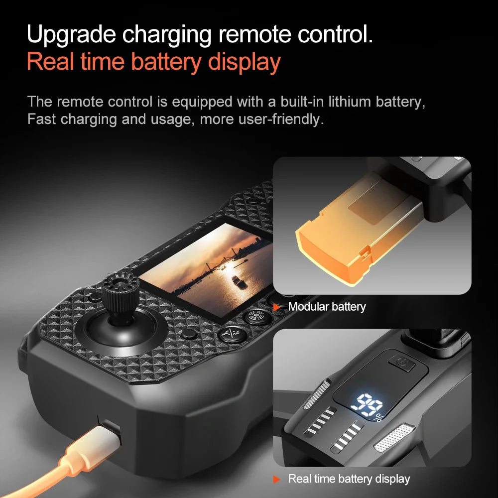 Xiaomi Mijia M6 Drone Brushless Motor Professional 8K HD Aerial Photography Obstacle Avoidance UAV Four-Rotor Helicopter Toys