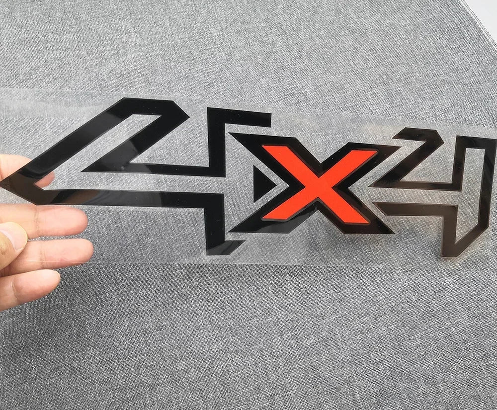 1Pc Letter 4x4 Graphics Car Decal Sticker Auto Decoration Fit for Ford  Ranger Chevy Silverado GMC Sierra Truck Blaze Buck