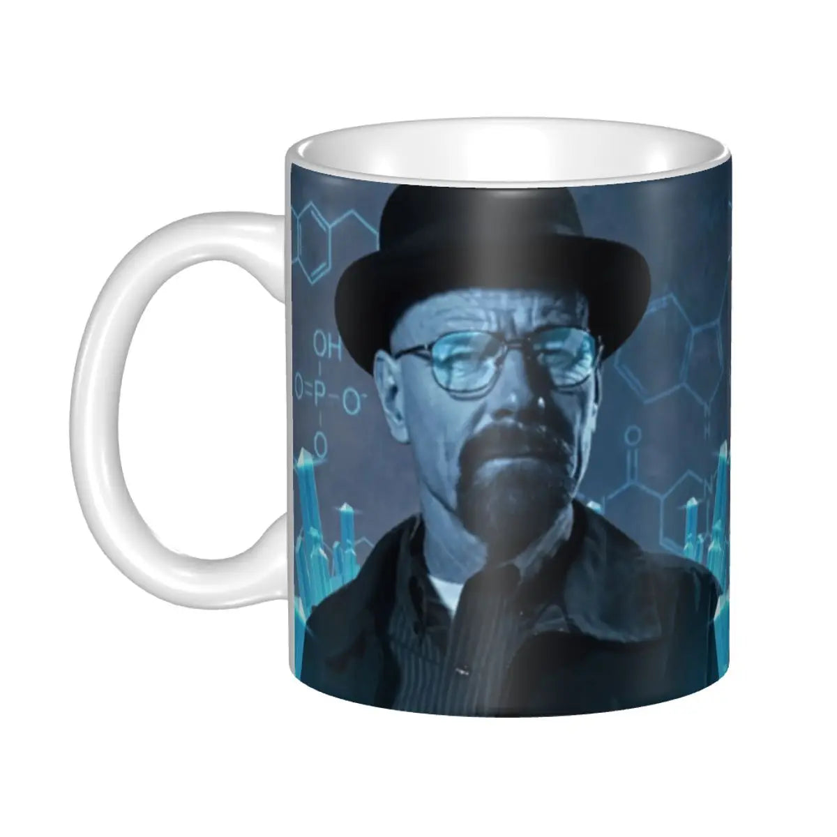 Heisenberg I Am The Danger Mug Personalized Breaking Bad Walter White Coffee Ceramic Mug Cup Creative Present