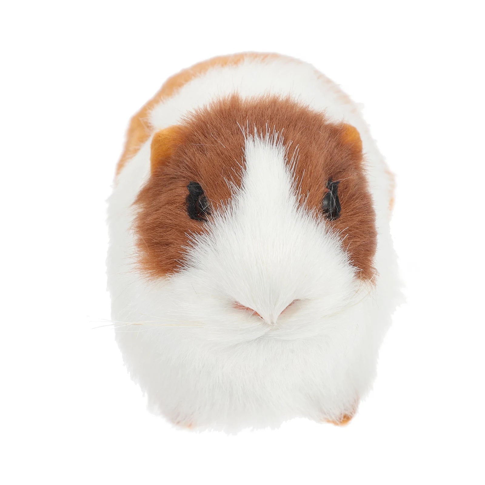 Simulation Fur Guinea Pig Animal Plush Stuffed Doll Hamster Doll Plush Toy Soft Stuffed Animal Figurine for Kids Birthday Gift