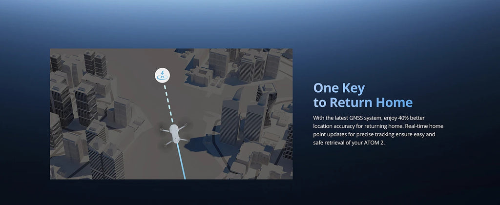 Potensic ATOM 2 Drone, 4K HDR Video, 8K Photo, 3-Axis Gimbal Camer, Under 249g, Vertical Shooting,10-KM, AI Night Shot, AI Track