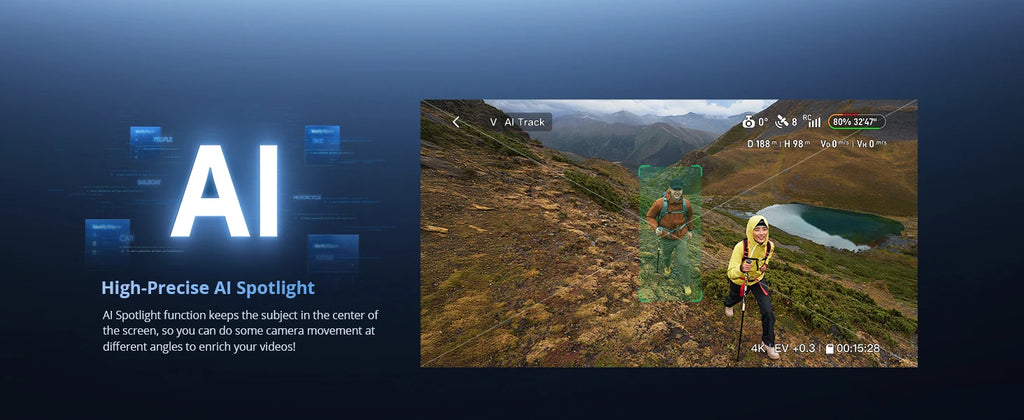 Potensic ATOM 2 Drone, 4K HDR Video, 8K Photo, 3-Axis Gimbal Camer, Under 249g, Vertical Shooting,10-KM, AI Night Shot, AI Track