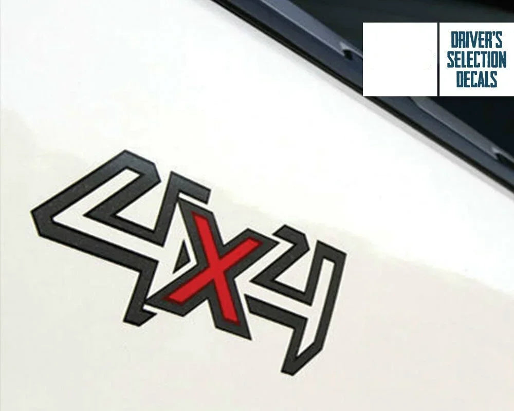 1Pc Letter 4x4 Graphics Car Decal Sticker Auto Decoration Fit for Ford  Ranger Chevy Silverado GMC Sierra Truck Blaze Buck