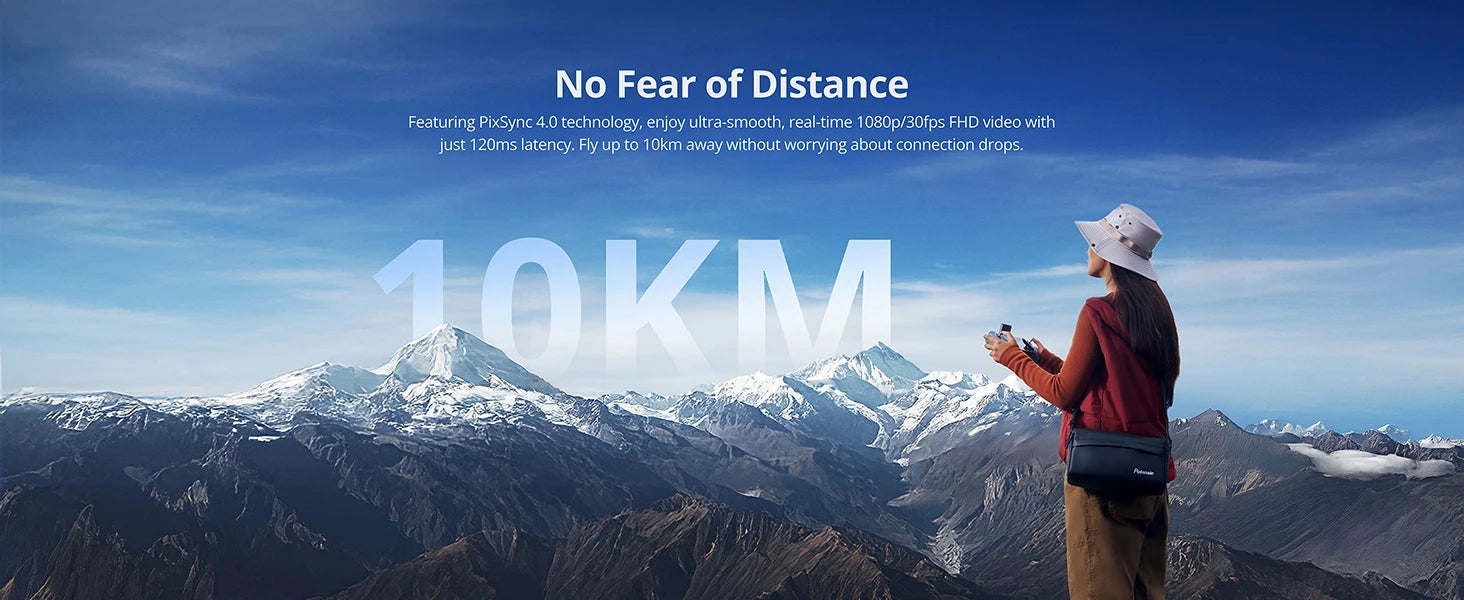 Potensic ATOM 2 Drone, 4K HDR Video, 8K Photo, 3-Axis Gimbal Camer, Under 249g, Vertical Shooting,10-KM, AI Night Shot, AI Track