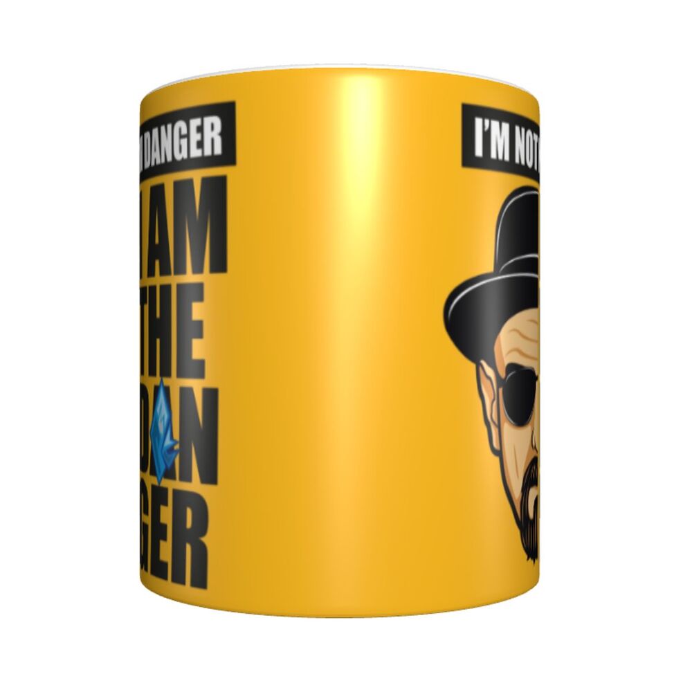 Heisenberg I Am The Danger Mug Personalized Breaking Bad Walter White Coffee Ceramic Mug Cup Creative Present