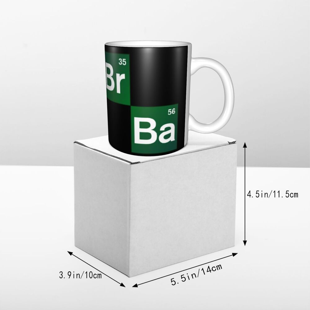 Heisenberg I Am The Danger Mug Personalized Breaking Bad Walter White Coffee Ceramic Mug Cup Creative Present