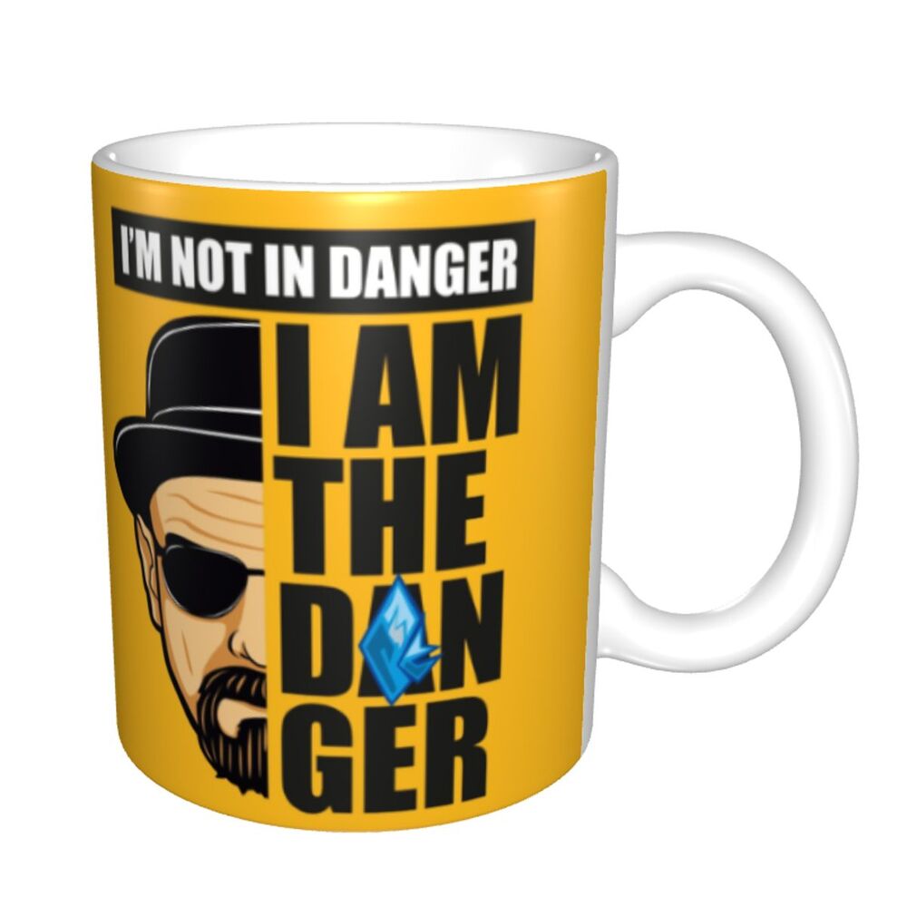 Heisenberg I Am The Danger Mug Personalized Breaking Bad Walter White Coffee Ceramic Mug Cup Creative Present