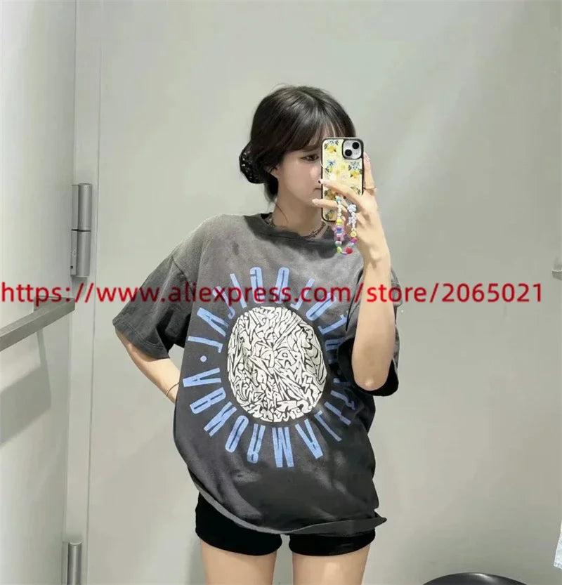 Public Enemy Saint Washed T-shirt Men Women Best Quality Tee Tops T Shirt