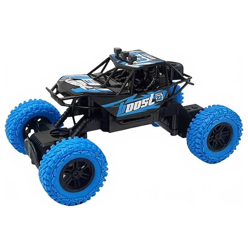 Remote Control Off-Road Climbing Car 1:18 For Kids High Speed Flashing Lights Rechargeable Toy Vehicle Gifts For Boys And Girls