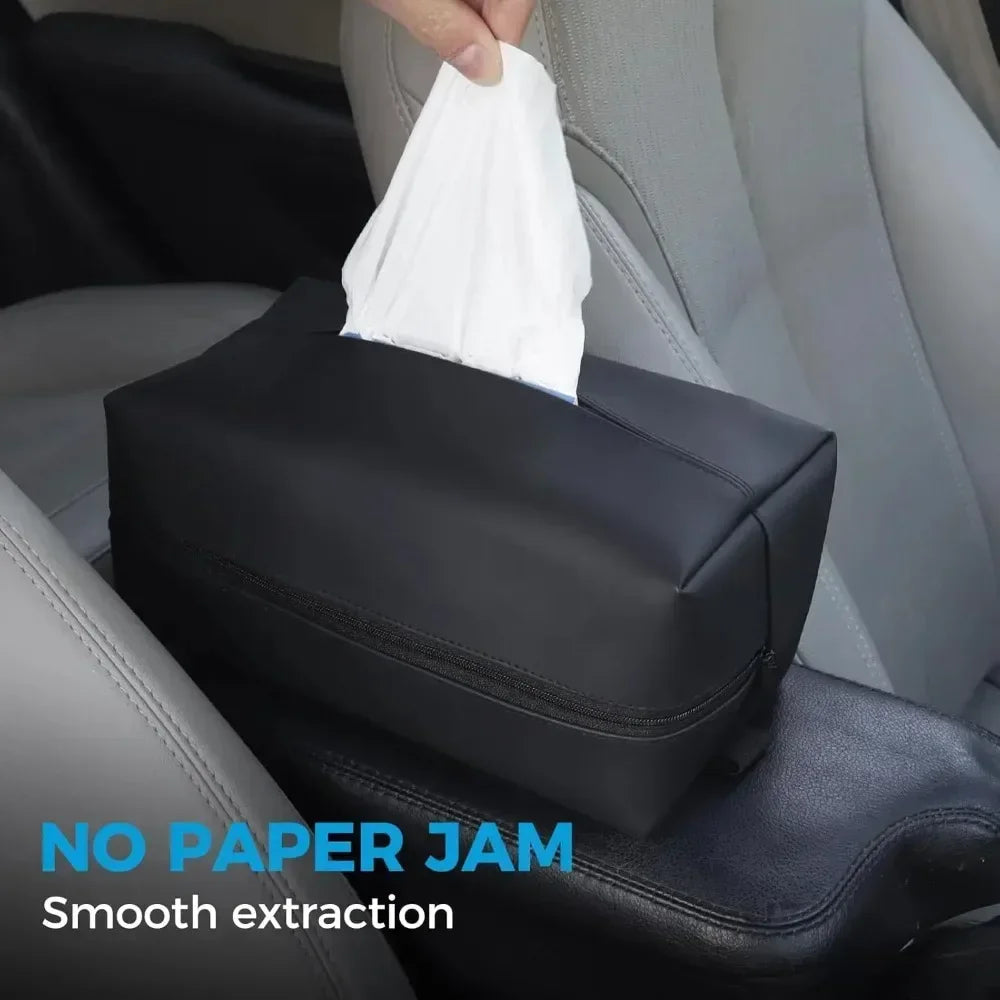 Car tissue box, sunshade seat backrest suspension tissue box, car armrest box, tissue storage box, car storage and organization