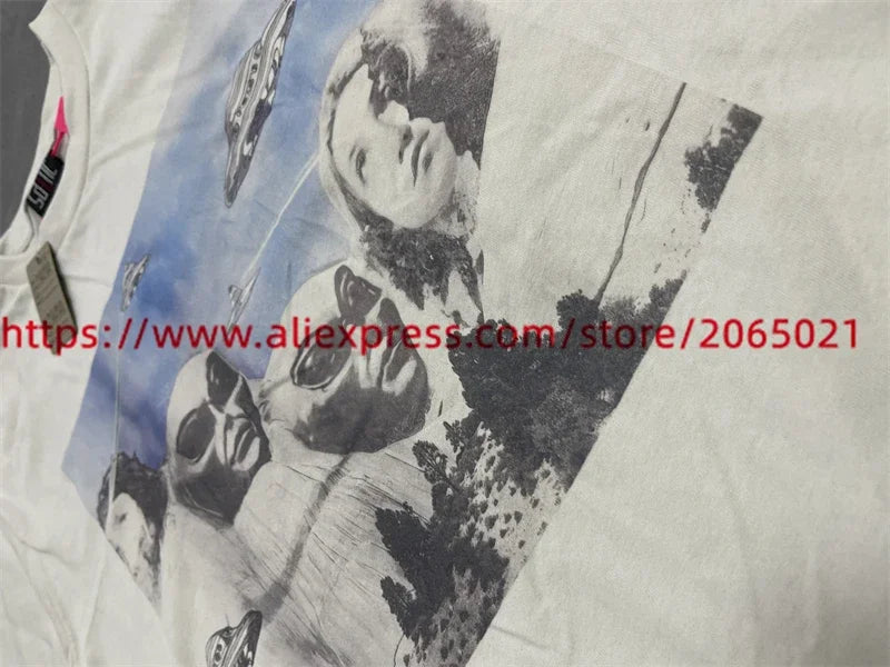 Public Enemy Saint Washed T-shirt Men Women Best Quality Tee Tops T Shirt