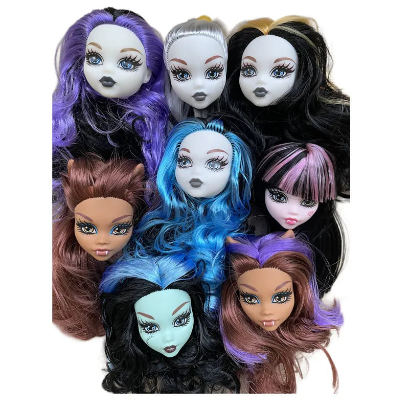 Monster Dolls Cute Horse-man Deer Cat Draculaura/Clawdeen Wolf/ Frankie Stein / Black Spider Movable Body Girls Toys Gift