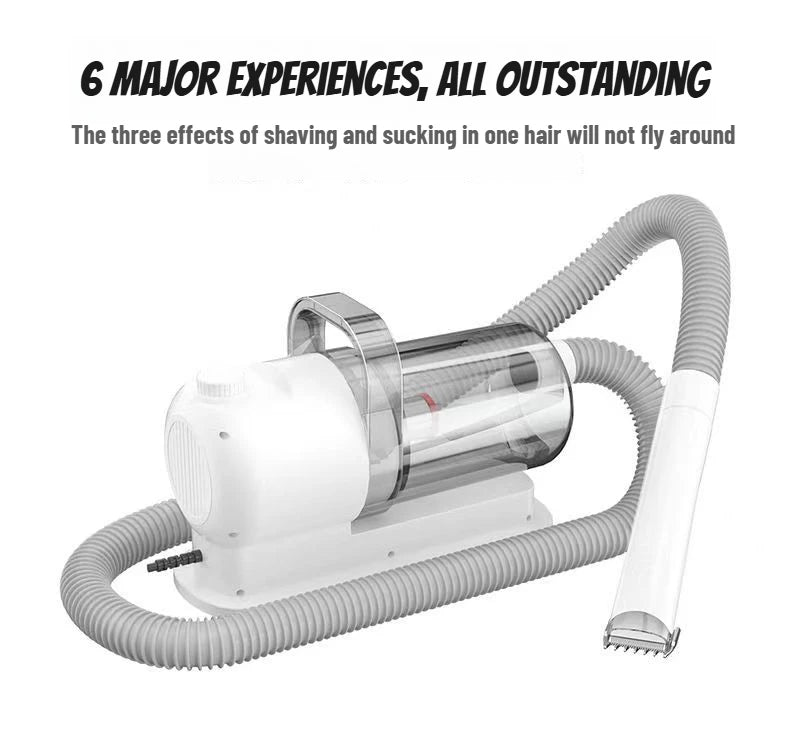 Pet multi-functional hair trimmer dog vacuum set all-in-one machine pet beauty device vacuum cleaner hair clipper