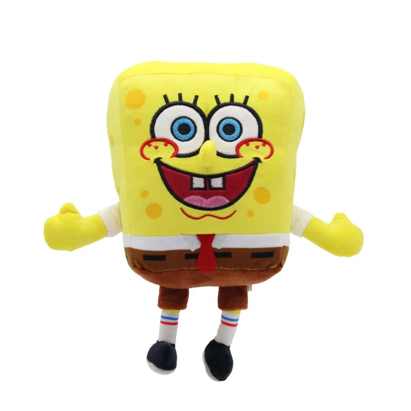 8inch/4inch  SpongeBob Patrick Star Gary Squidward Tentacles Plush Dolls Small Pendant Bag Hangings Christmas Birthday Gi