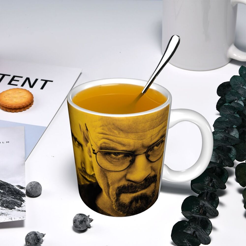 Heisenberg I Am The Danger Mug Personalized Breaking Bad Walter White Coffee Ceramic Mug Cup Creative Present