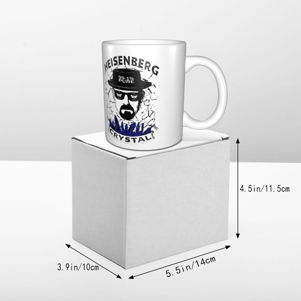 Heisenberg I Am The Danger Mug Personalized Breaking Bad Walter White Coffee Ceramic Mug Cup Creative Present