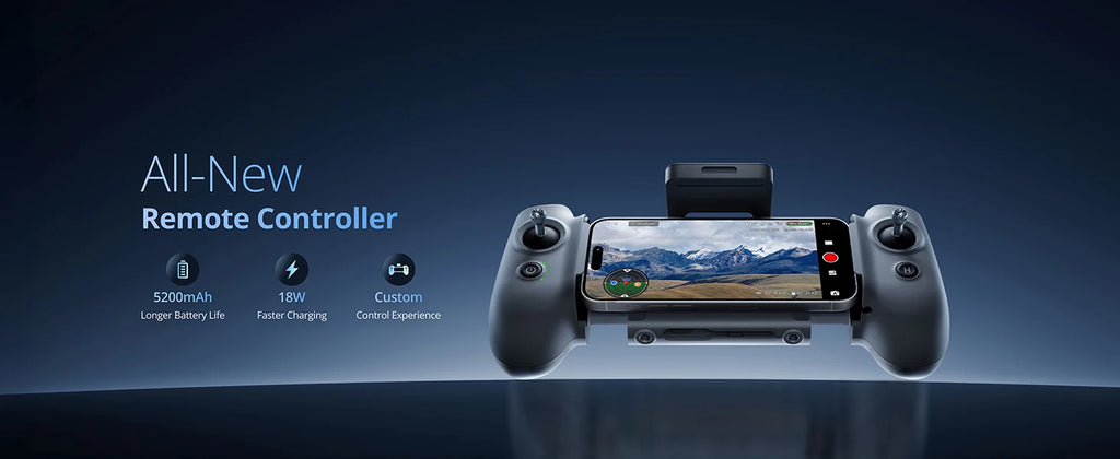 Potensic ATOM 2 Drone, 4K HDR Video, 8K Photo, 3-Axis Gimbal Camer, Under 249g, Vertical Shooting,10-KM, AI Night Shot, AI Track