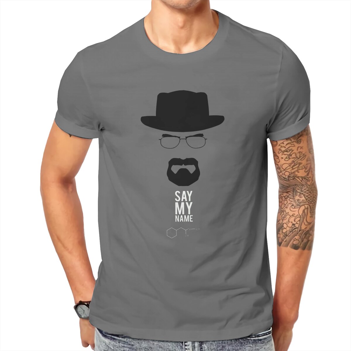 Breaking Bad Walter White TV Man TShirt Heisenberg Fashion T Shirt Original Sweatshirts Hipster