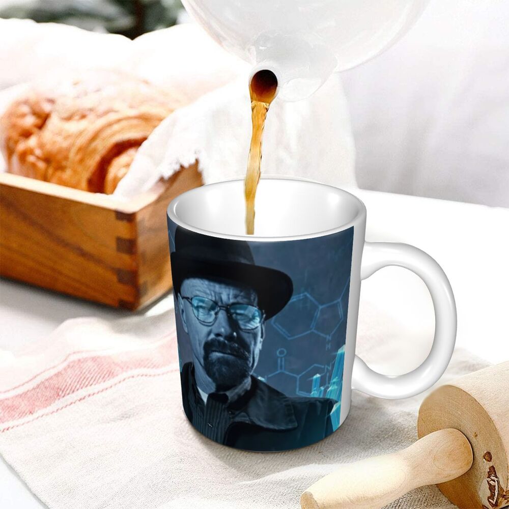 Heisenberg I Am The Danger Mug Personalized Breaking Bad Walter White Coffee Ceramic Mug Cup Creative Present