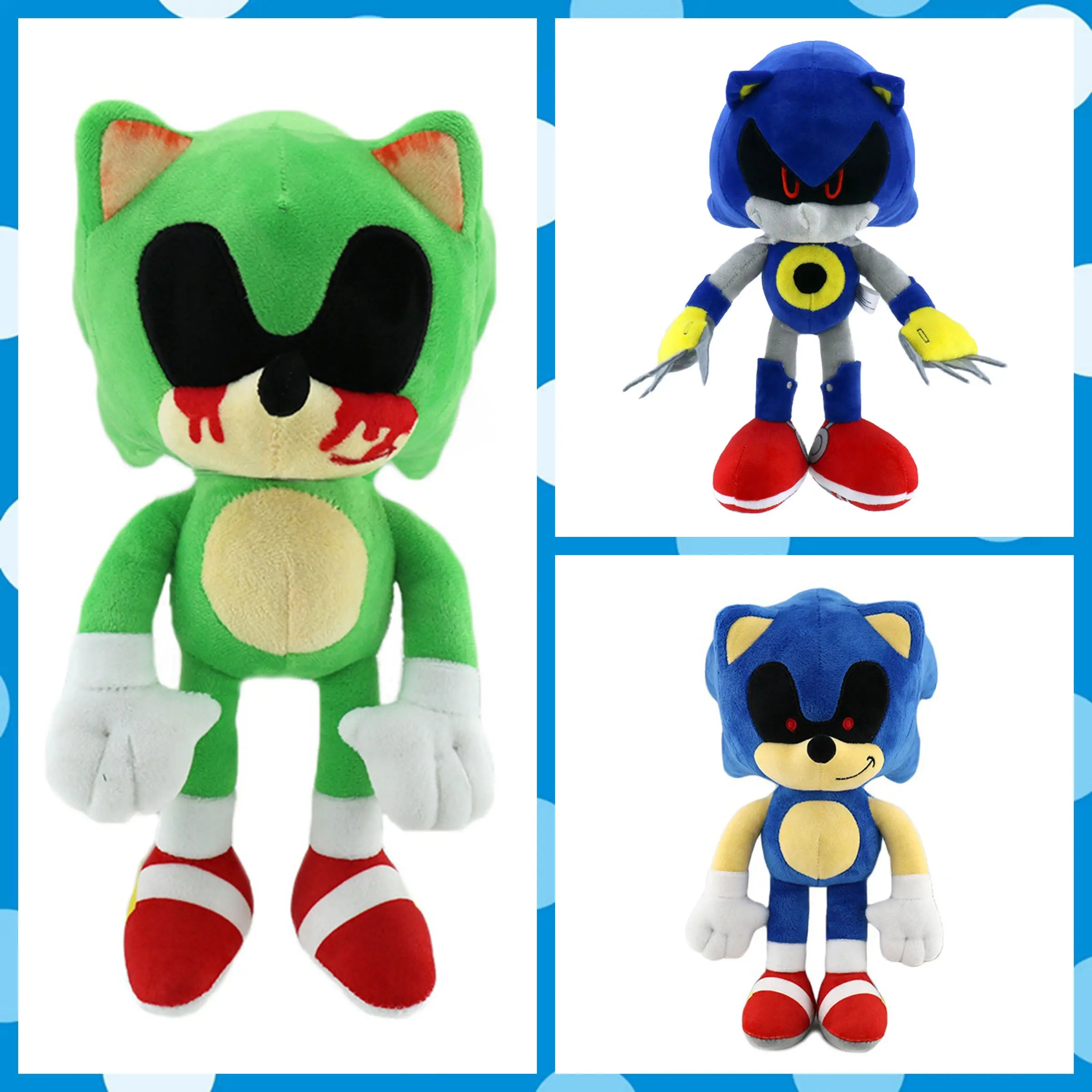 High Quality Sonic Plush Toy New Arrival Knuckles Tail Amy Rose Plush Doll Cute Soft Stuffed Doll Birthday Gift for Children