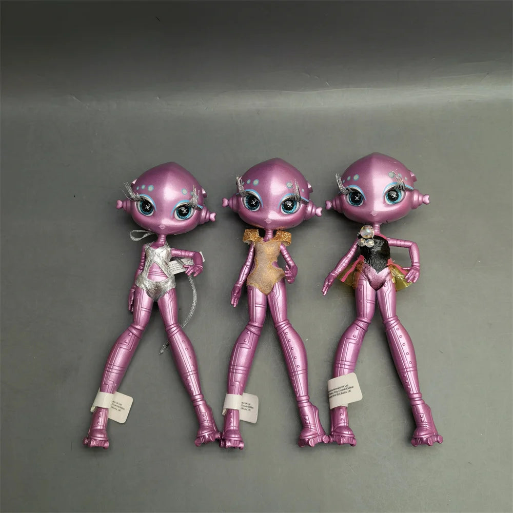 Original innovation Una poem monster doll toy girl birthday gift Novi star  doll long hair 20 cm doll with clothes DIY toy