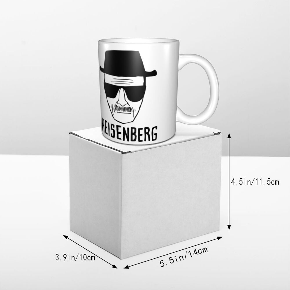 Heisenberg I Am The Danger Mug Personalized Breaking Bad Walter White Coffee Ceramic Mug Cup Creative Present