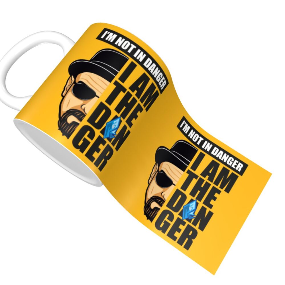Heisenberg I Am The Danger Mug Personalized Breaking Bad Walter White Coffee Ceramic Mug Cup Creative Present
