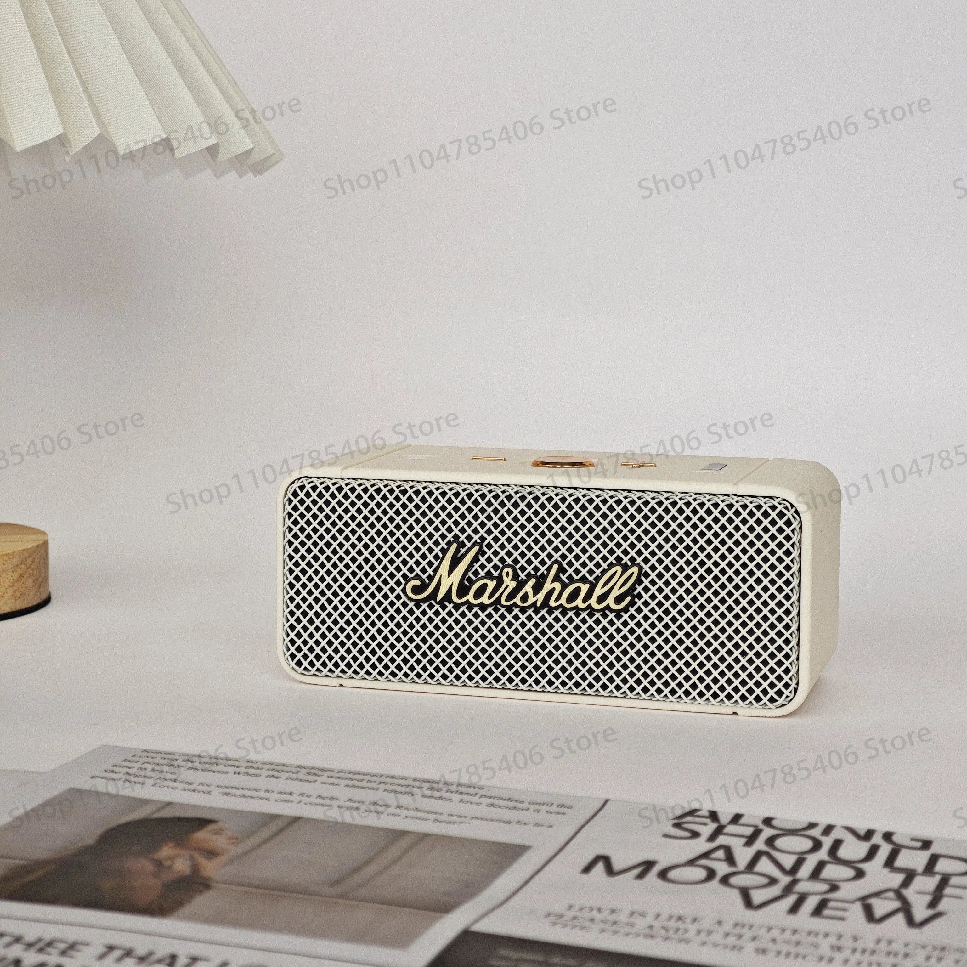 Marshall M8 Wireless Bluetooth Speaker Mobile Phone Audio Outdoor Portable Subwoofer Mini Speaker Waterproof Sports Speaker
