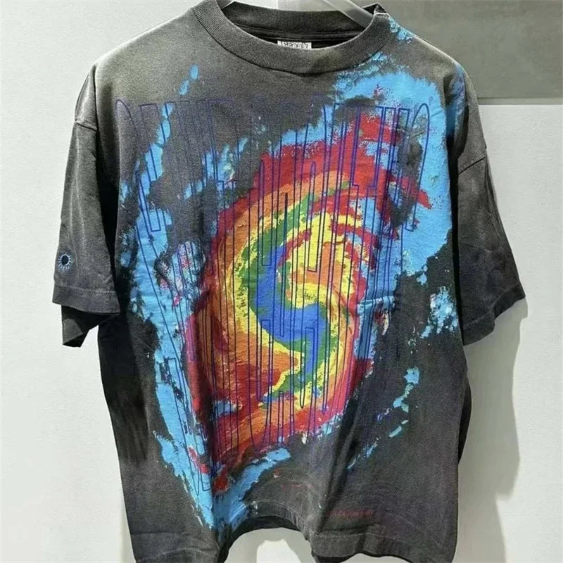 Public Enemy Saint Washed T-shirt Men Women Best Quality Tee Tops T Shirt