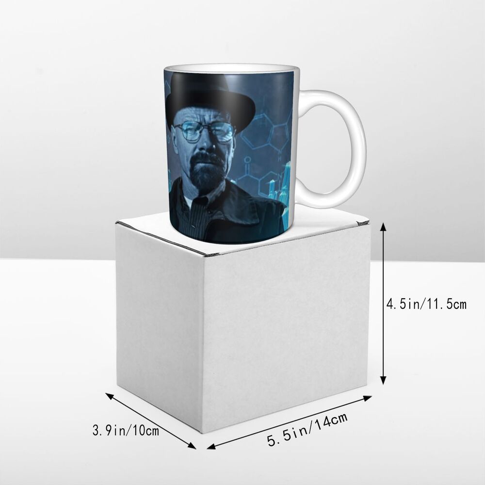 Heisenberg I Am The Danger Mug Personalized Breaking Bad Walter White Coffee Ceramic Mug Cup Creative Present
