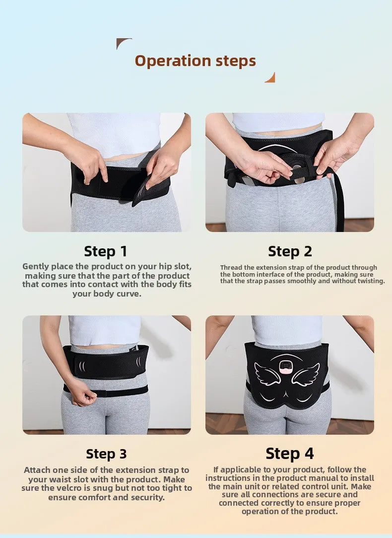 Rechargeable Fitness and beauty buttocks equipment, massagers, and lifting pants EMS for men's and women's buttocks training