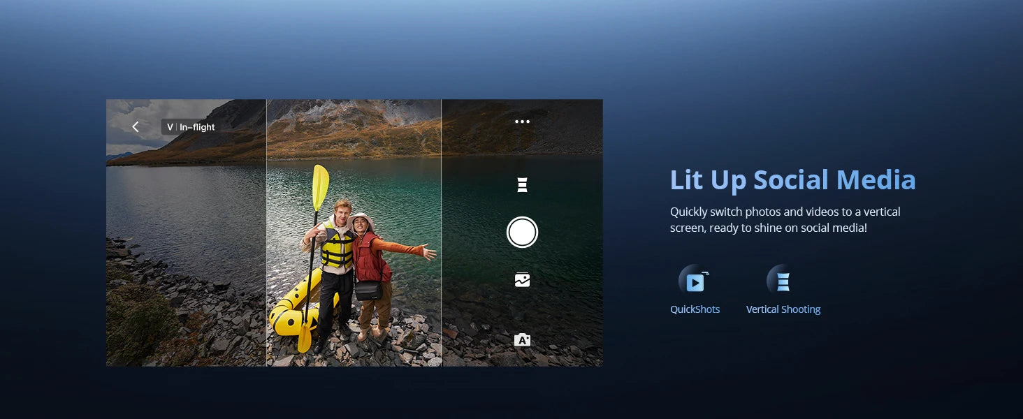 Potensic ATOM 2 Drone, 4K HDR Video, 8K Photo, 3-Axis Gimbal Camer, Under 249g, Vertical Shooting,10-KM, AI Night Shot, AI Track