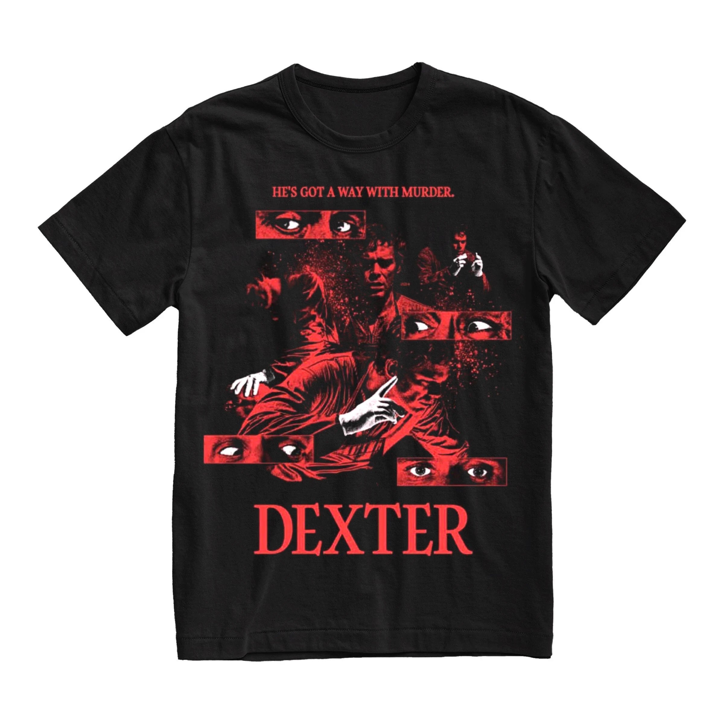 Casual Cotton Vintage T-Shirt Men's Fashion Extra Large Streetwear Limited Dexter Morgan Bay Butcher T-Shirt Men Women