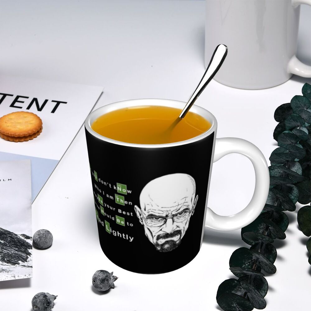 Heisenberg I Am The Danger Mug Personalized Breaking Bad Walter White Coffee Ceramic Mug Cup Creative Present