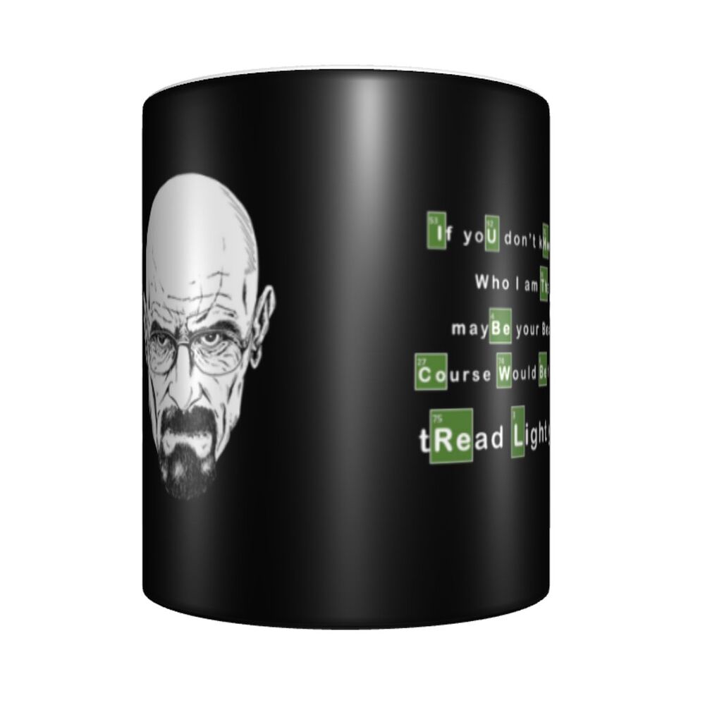 Heisenberg I Am The Danger Mug Personalized Breaking Bad Walter White Coffee Ceramic Mug Cup Creative Present
