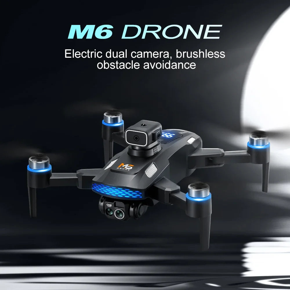 Xiaomi Mijia M6 Drone Brushless Motor Professional 8K HD Aerial Photography Obstacle Avoidance UAV Four-Rotor Helicopter Toys