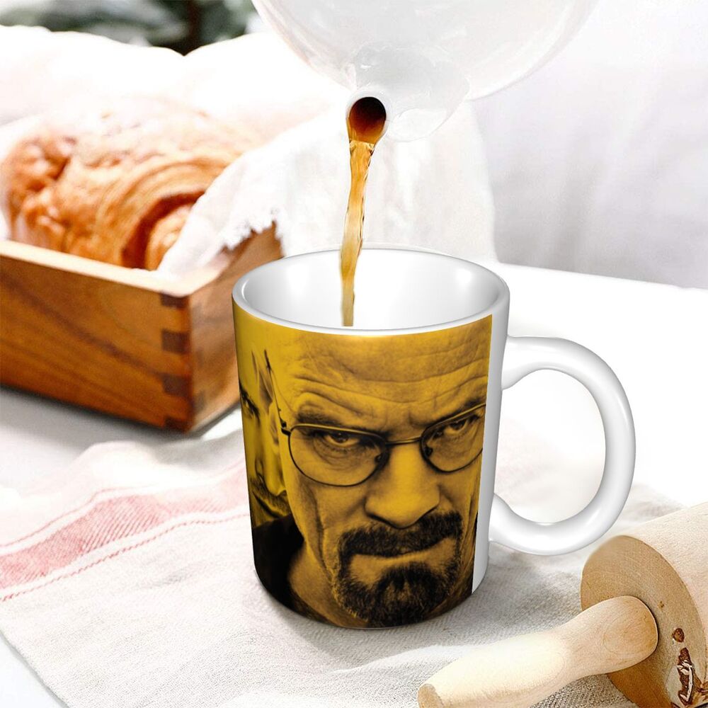 Heisenberg I Am The Danger Mug Personalized Breaking Bad Walter White Coffee Ceramic Mug Cup Creative Present